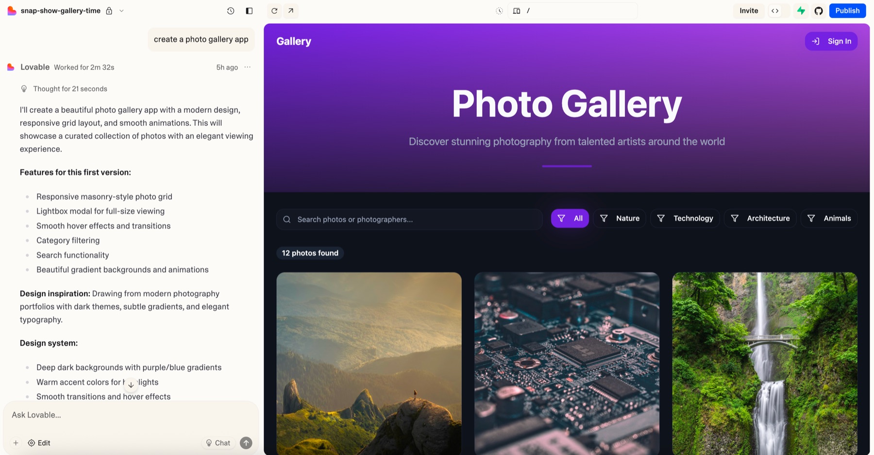 Build Lovable projects with Sync Companion